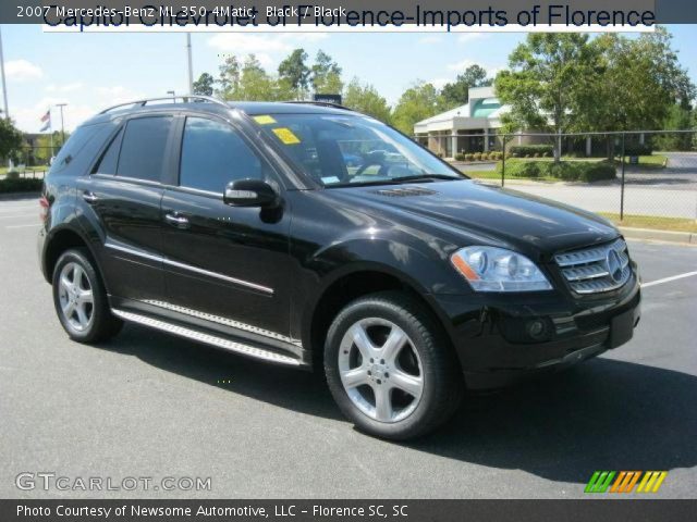 2007 Mercedes-Benz ML 350 4Matic in Black