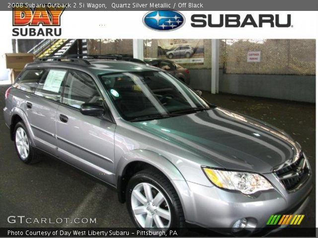 2008 Subaru Outback 2.5i Wagon in Quartz Silver Metallic