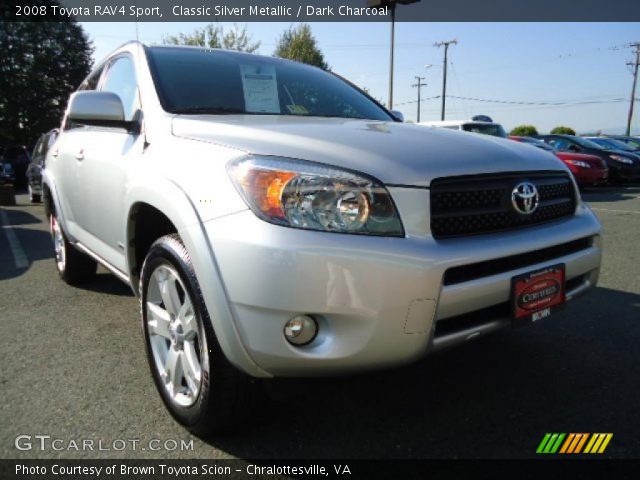 2008 Toyota RAV4 Sport in Classic Silver Metallic