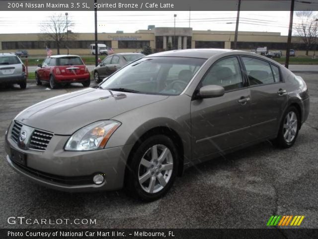 2004 Nissan Maxima 3.5 SL in Spirited Bronze