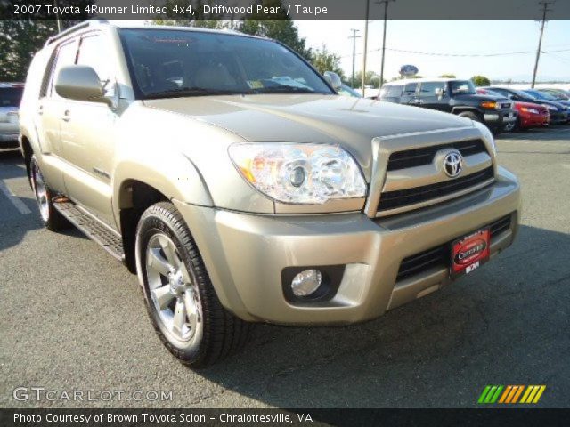 2007 Toyota 4Runner Limited 4x4 in Driftwood Pearl