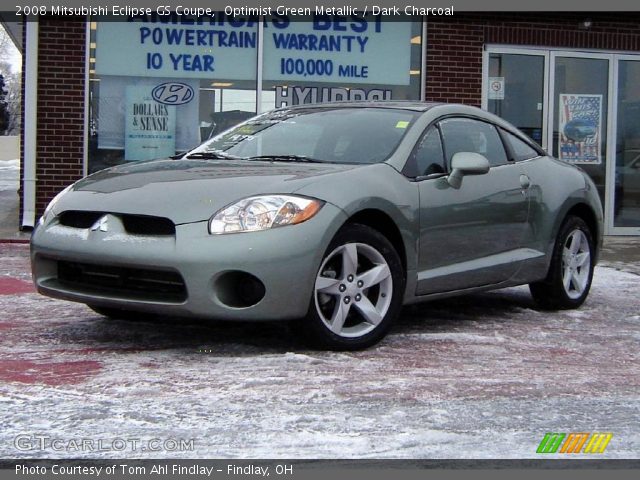2008 Mitsubishi Eclipse GS Coupe in Optimist Green Metallic