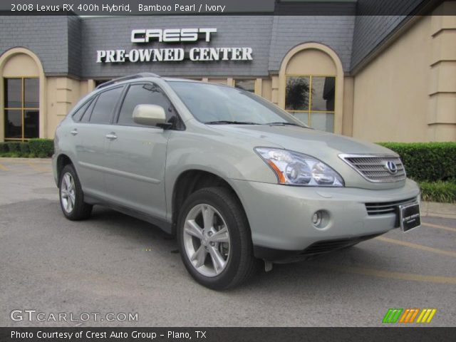2008 Lexus RX 400h Hybrid in Bamboo Pearl