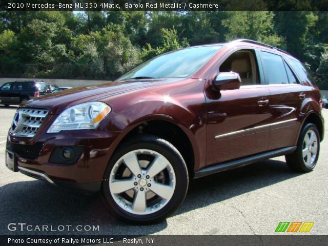 Mercedes ml350 barolo red #2