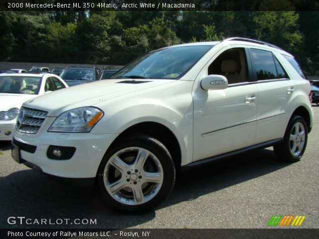 2008 Mercedes-Benz ML 350 4Matic in Arctic White