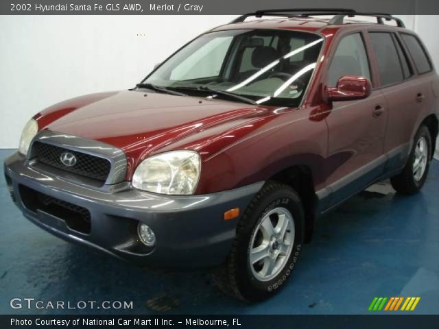 2002 Hyundai Santa Fe GLS AWD in Merlot