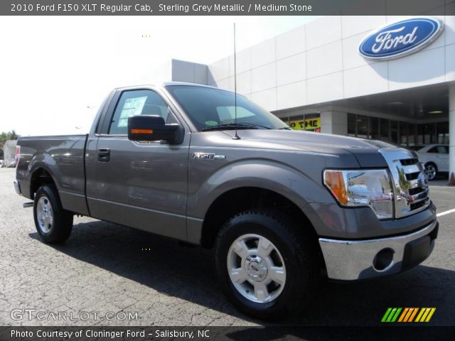 2010 Ford F150 XLT Regular Cab in Sterling Grey Metallic