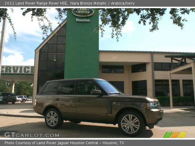 2011 Land Rover Range Rover HSE in Nara Bronze Metallic