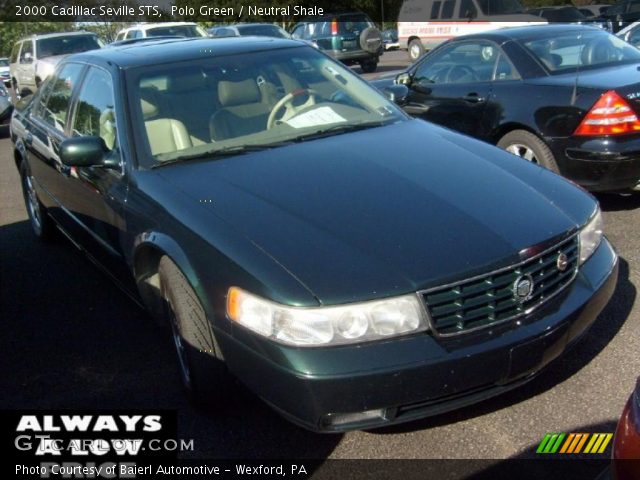 2000 Cadillac Seville STS in Polo Green