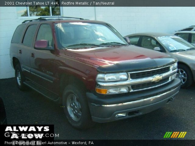 2001 Chevrolet Tahoe LT 4x4 in Redfire Metallic