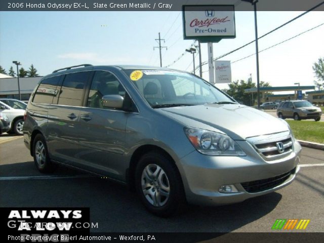 2006 Honda Odyssey EX-L in Slate Green Metallic