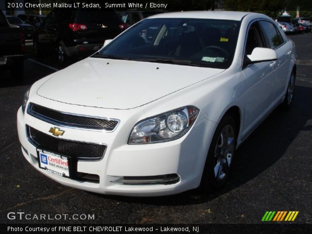 2010 Chevrolet Malibu LT Sedan in Summit White