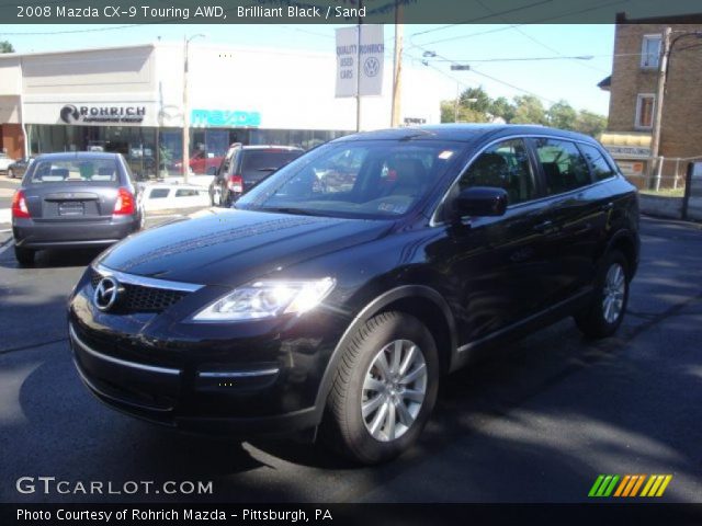 2008 Mazda CX-9 Touring AWD in Brilliant Black
