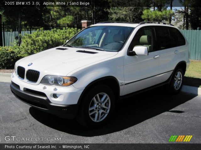 2005 BMW X5 3.0i in Alpine White