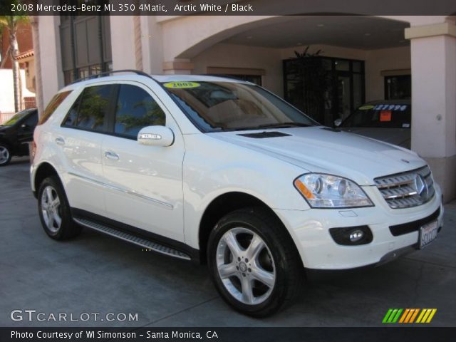 2008 Mercedes-Benz ML 350 4Matic in Arctic White