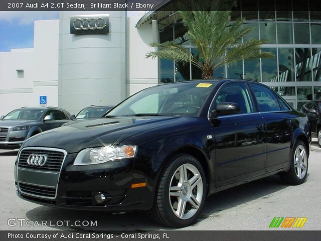 2007 Audi A4 2.0T Sedan in Brilliant Black