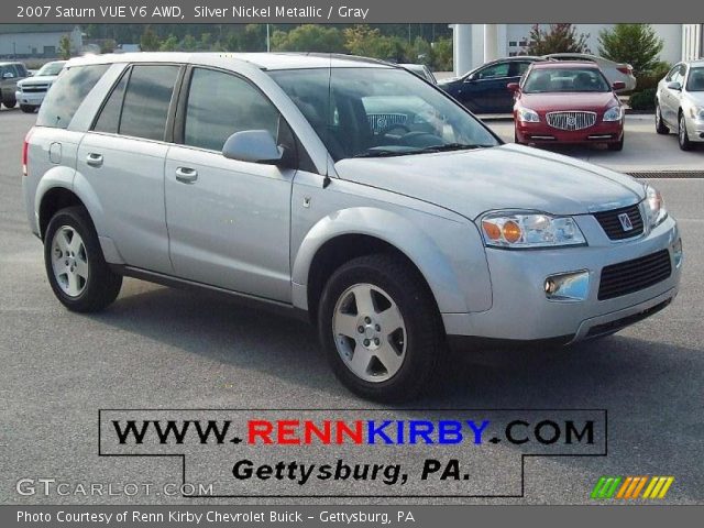 2007 Saturn VUE V6 AWD in Silver Nickel Metallic