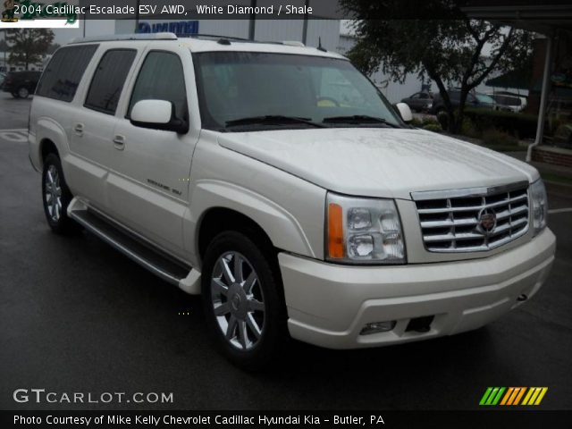 2004 Cadillac Escalade ESV AWD in White Diamond