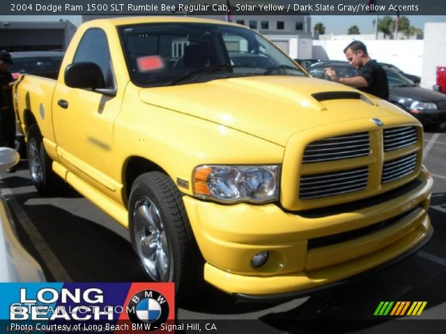 2004 Dodge Ram 1500 SLT Rumble Bee Regular Cab in Solar Yellow