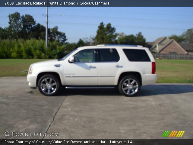 2009 Cadillac Escalade  in White Diamond