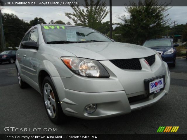 2004 Pontiac Vibe  in Abyss Black