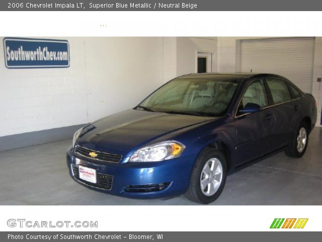 2006 Chevrolet Impala LT in Superior Blue Metallic
