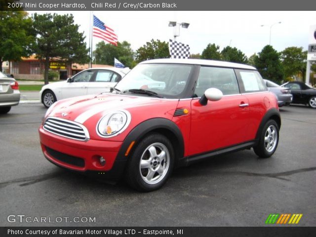 2007 Mini Cooper Hardtop in Chili Red