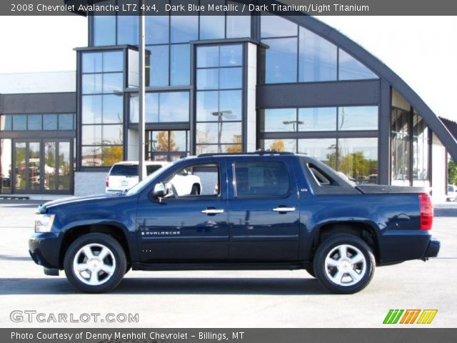 2008 Chevrolet Avalanche LTZ 4x4 in Dark Blue Metallic
