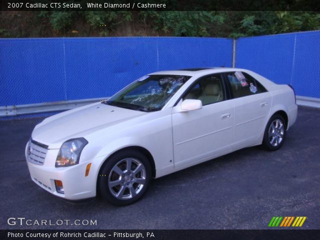 2007 Cadillac CTS Sedan in White Diamond
