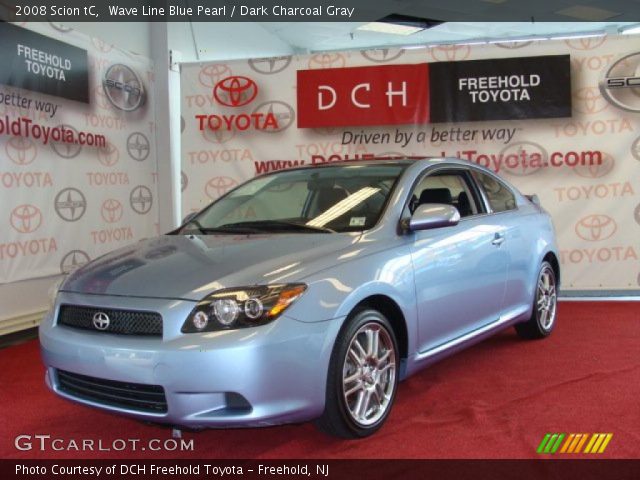 2008 Scion tC  in Wave Line Blue Pearl