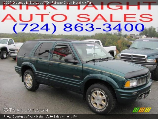 1997 Oldsmobile Bravada AWD in Fairway Green Metallic