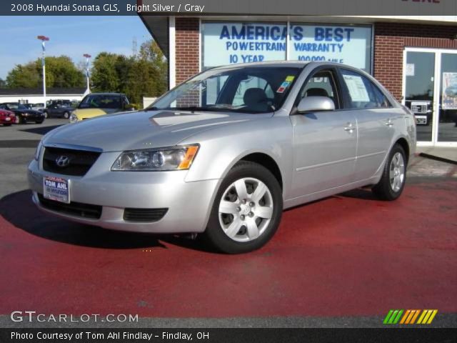 2008 Hyundai Sonata GLS in Bright Silver