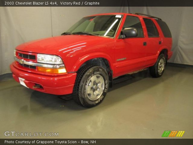 2003 Chevrolet Blazer LS 4x4 in Victory Red