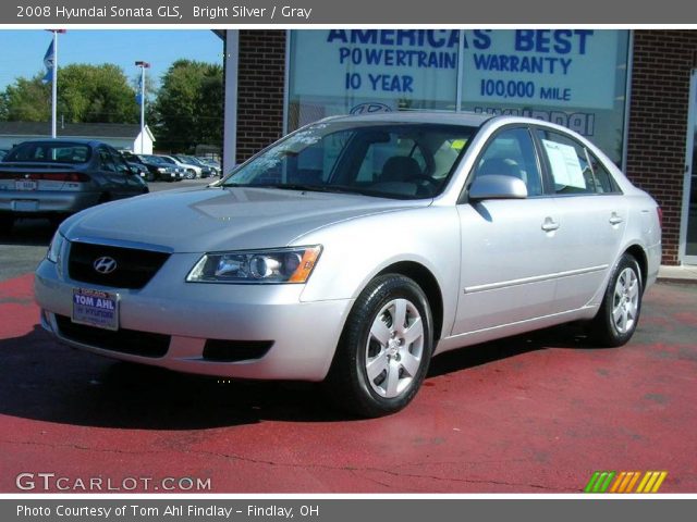 2008 Hyundai Sonata GLS in Bright Silver