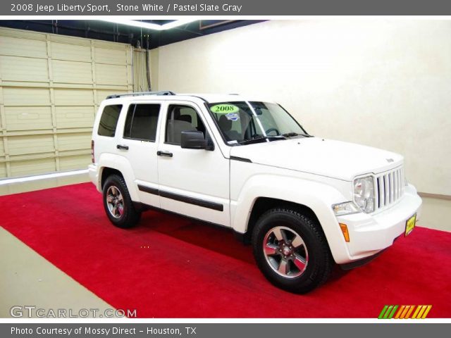 2008 Jeep Liberty Sport in Stone White