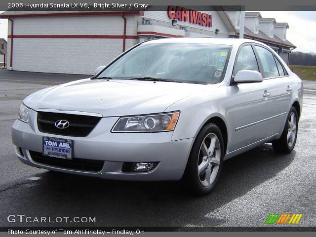 2006 Hyundai Sonata LX V6 in Bright Silver