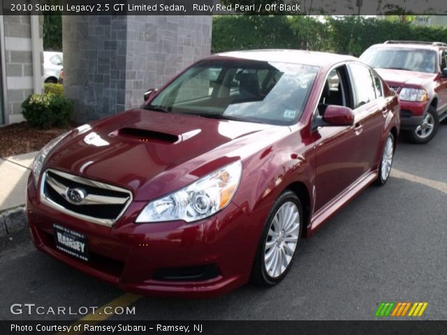 2010 Subaru Legacy 2.5 GT Limited Sedan in Ruby Red Pearl