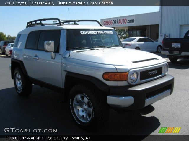 2008 Toyota FJ Cruiser 4WD in Titanium Metallic