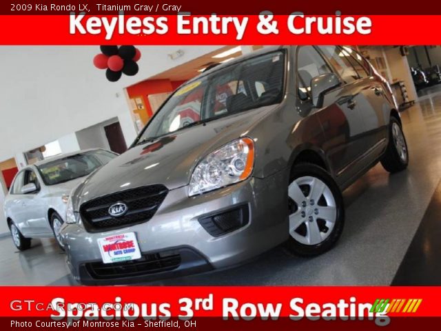 2009 Kia Rondo LX in Titanium Gray