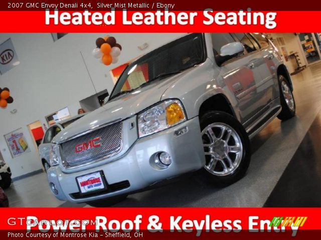 2007 GMC Envoy Denali 4x4 in Silver Mist Metallic