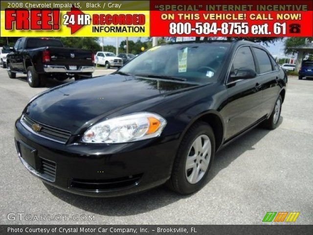 2008 Chevrolet Impala LS in Black