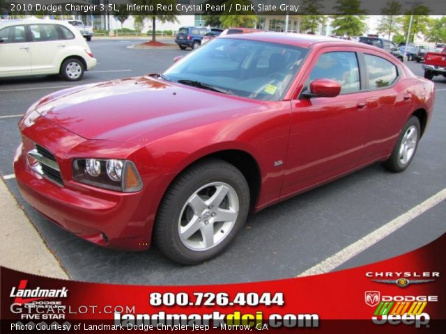 2010 Dodge Charger 3.5L in Inferno Red Crystal Pearl