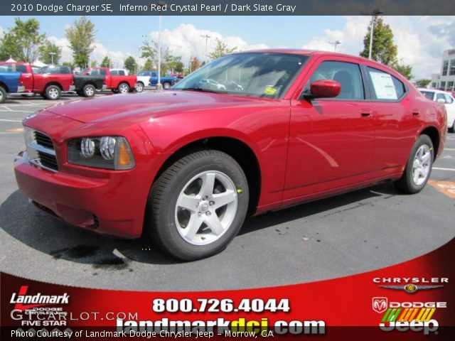 2010 Dodge Charger SE in Inferno Red Crystal Pearl
