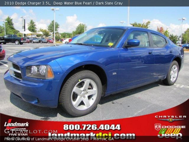 2010 Dodge Charger 3.5L in Deep Water Blue Pearl