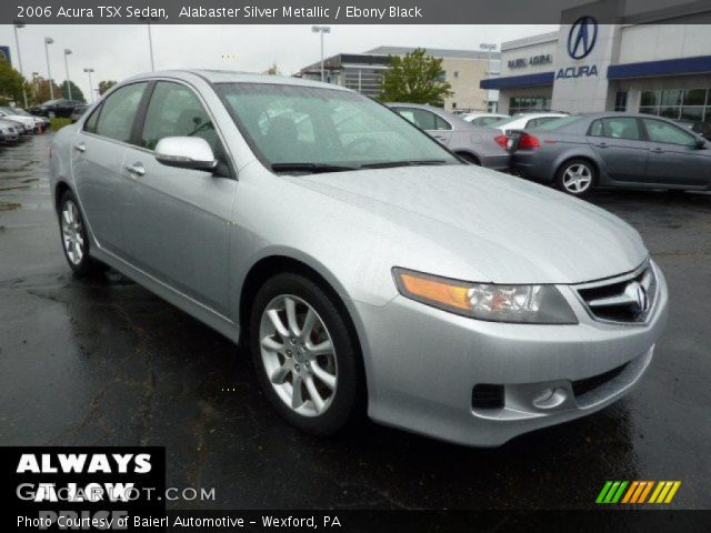 2006 Acura TSX Sedan in Alabaster Silver Metallic