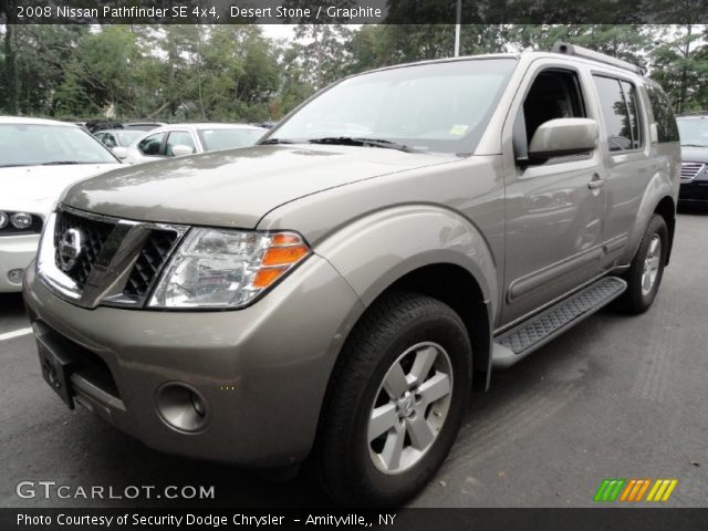 2008 Nissan Pathfinder SE 4x4 in Desert Stone