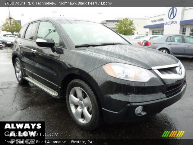 2008 Acura RDX Technology in Nighthawk Black Pearl