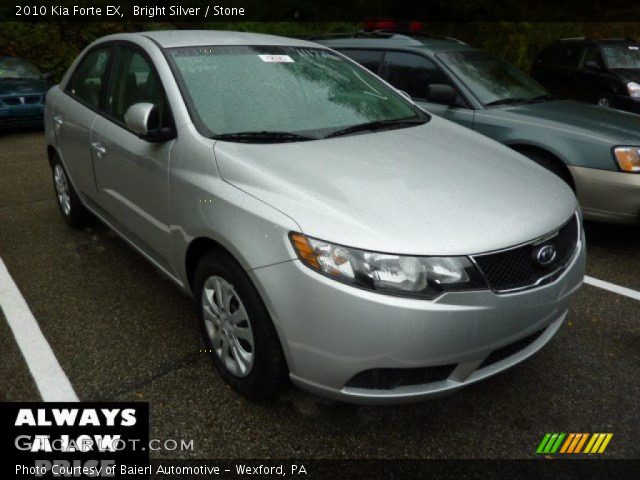 2010 Kia Forte EX in Bright Silver