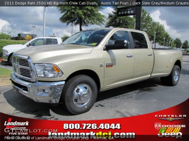 2011 Dodge Ram 3500 HD Big Horn Crew Cab Dually in Austin Tan Pearl