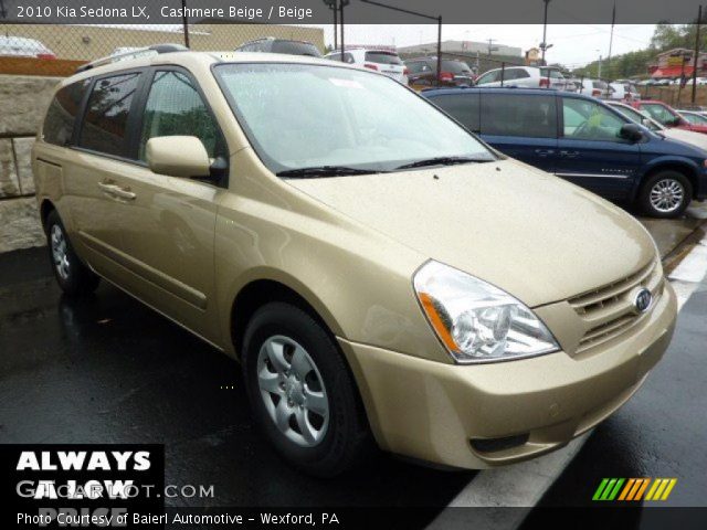 2010 Kia Sedona LX in Cashmere Beige